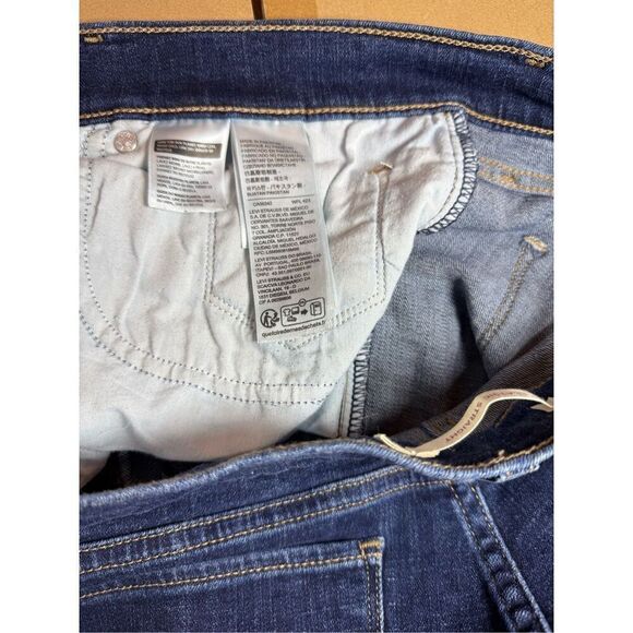 Levi’s Classic Straight Leg Jean Dark Blue Women’s Size 32 - Picture 6 of 6
